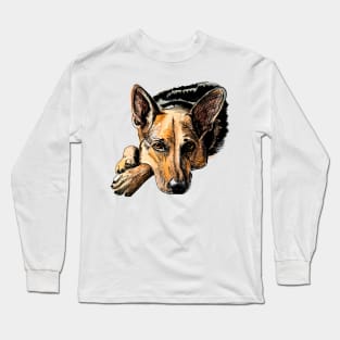 German shepherd Long Sleeve T-Shirt